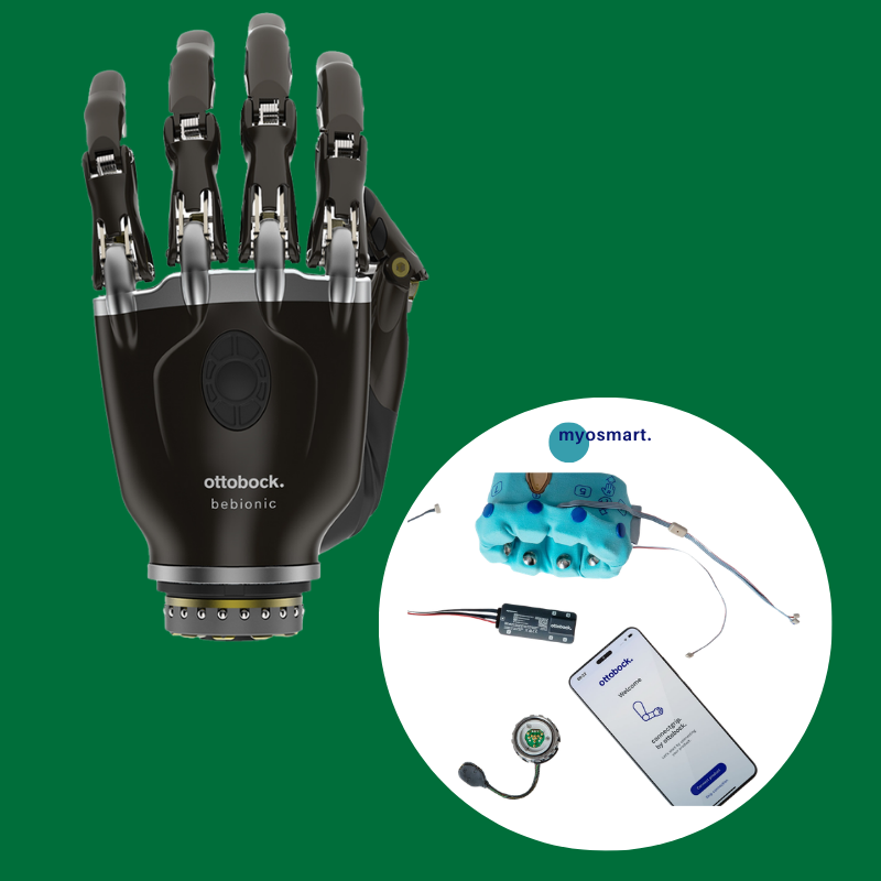 Proteză de antebraț, recunoașterea mișcărilor, rotator, myosmart, Bebionic 1 Proteza de antebrat recunoasterea miscarilor rotator myosmart Bebionic
