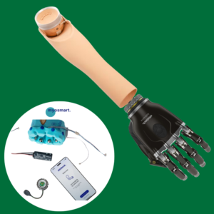 Proteza de brat recunoasterea miscarilor rotator cot electric Bebionic myosmart