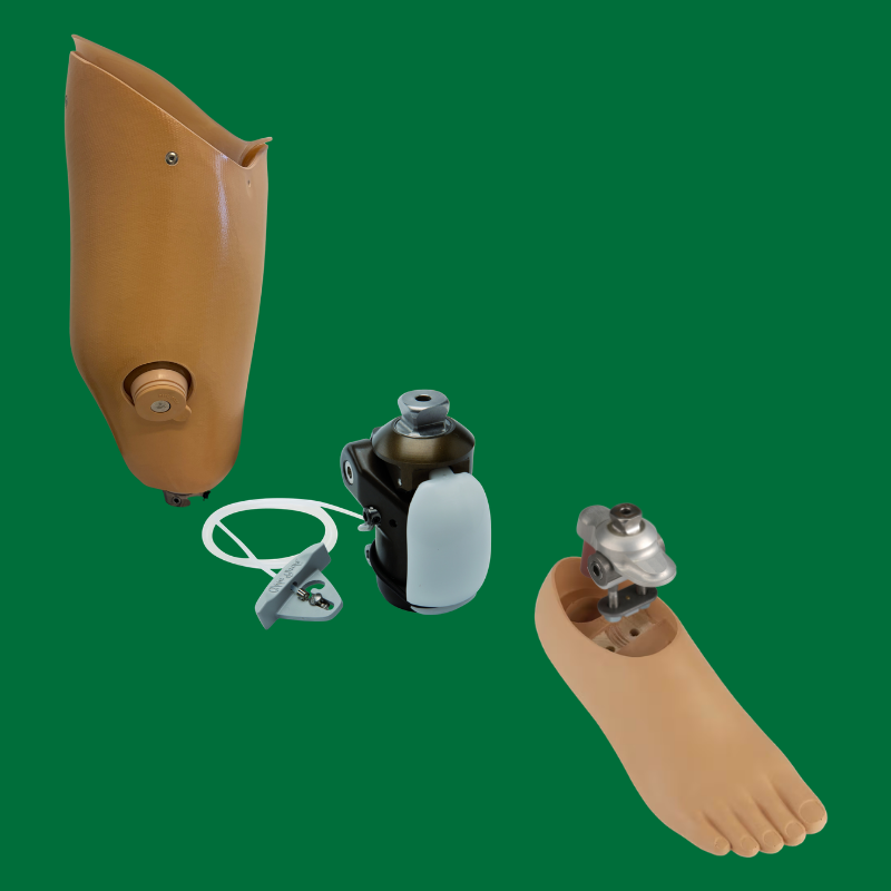 Proteză de coapsă modulară: liner, articulație 3R40, picior protetic mobil 1 Proteza de coapsa modulara liner articulatie 3R40 picior protetic mobil